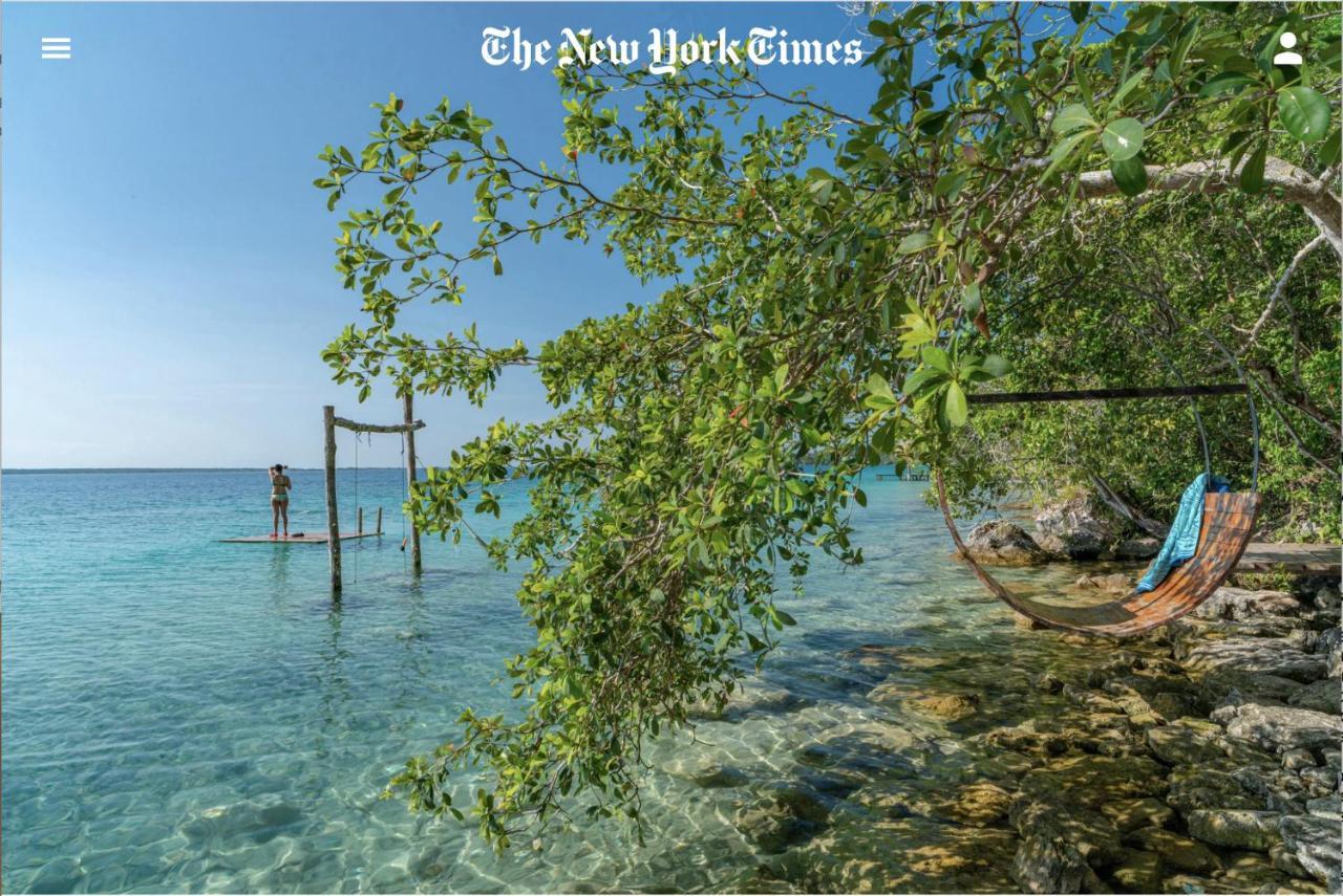 Azul Nomeolvides Bacalar - Guests Only Villa ภายนอก รูปภาพ