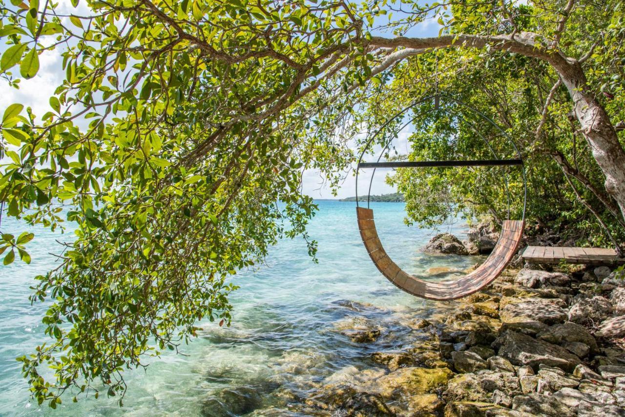 Azul Nomeolvides Bacalar - Guests Only Villa ภายนอก รูปภาพ