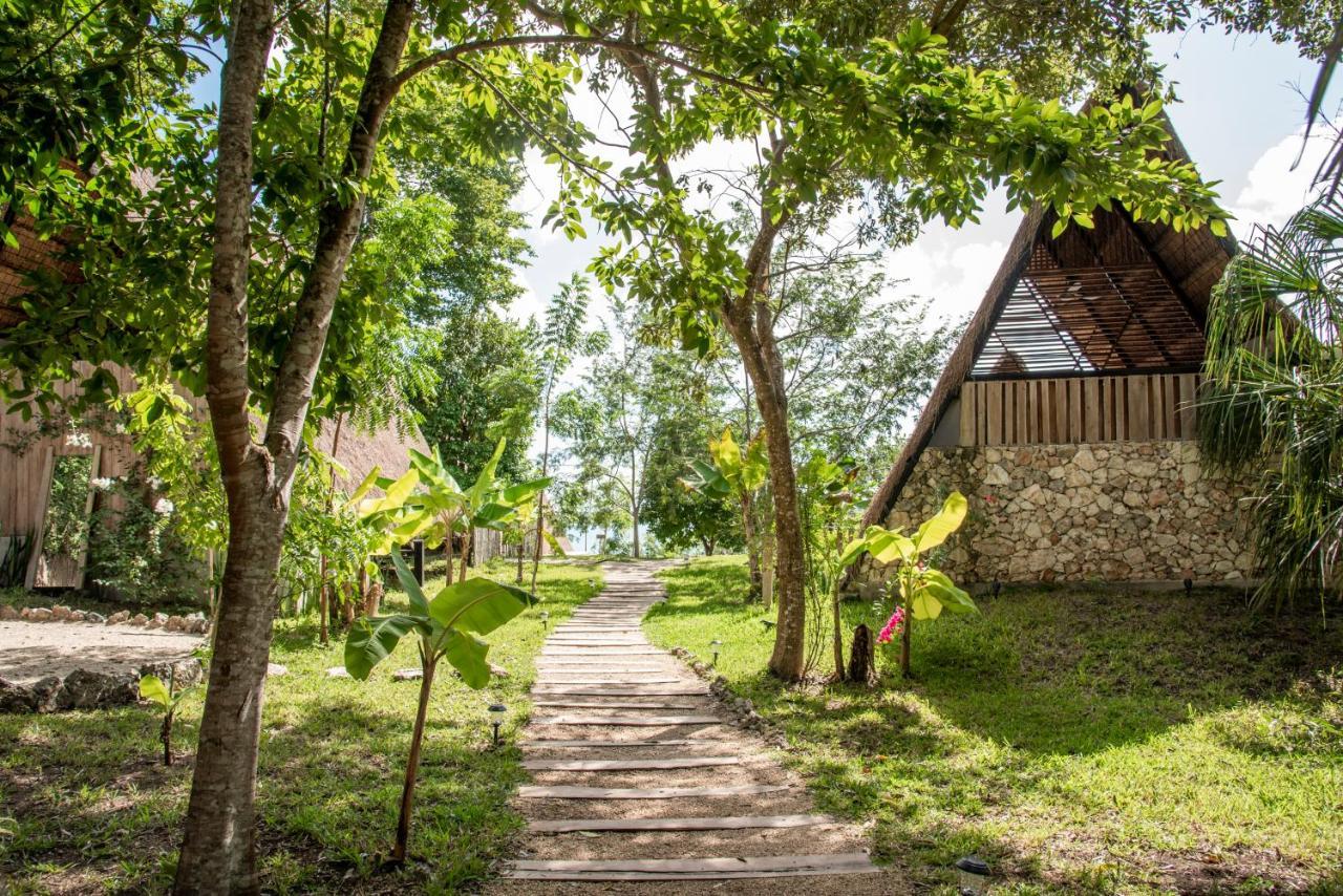 Azul Nomeolvides Bacalar - Guests Only Villa ภายนอก รูปภาพ