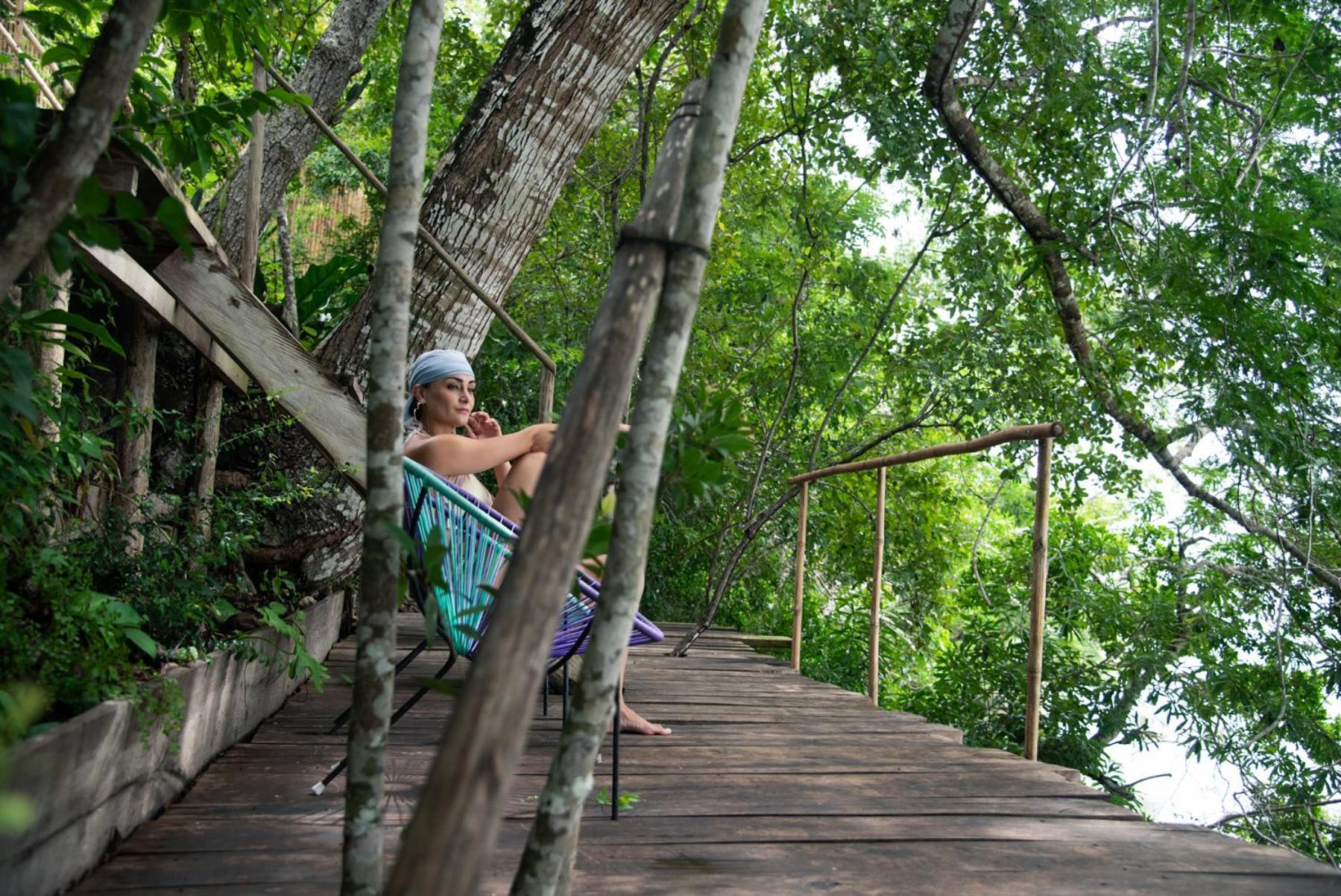 Azul Nomeolvides Bacalar - Guests Only Villa ภายนอก รูปภาพ