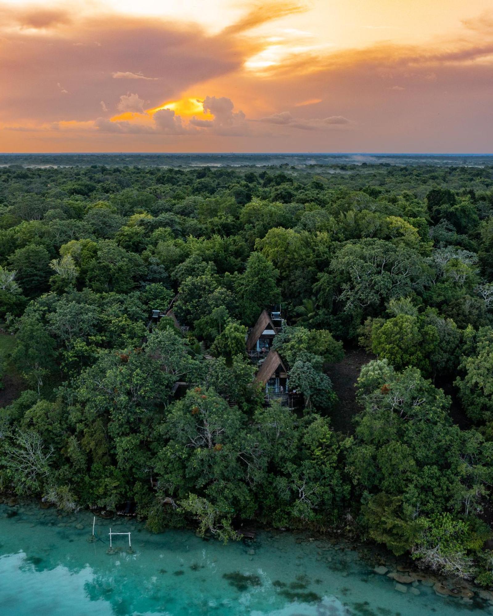 Azul Nomeolvides Bacalar - Guests Only Villa ภายนอก รูปภาพ