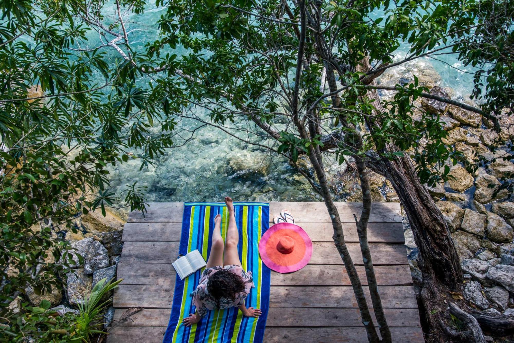 Azul Nomeolvides Bacalar - Guests Only Villa ภายนอก รูปภาพ